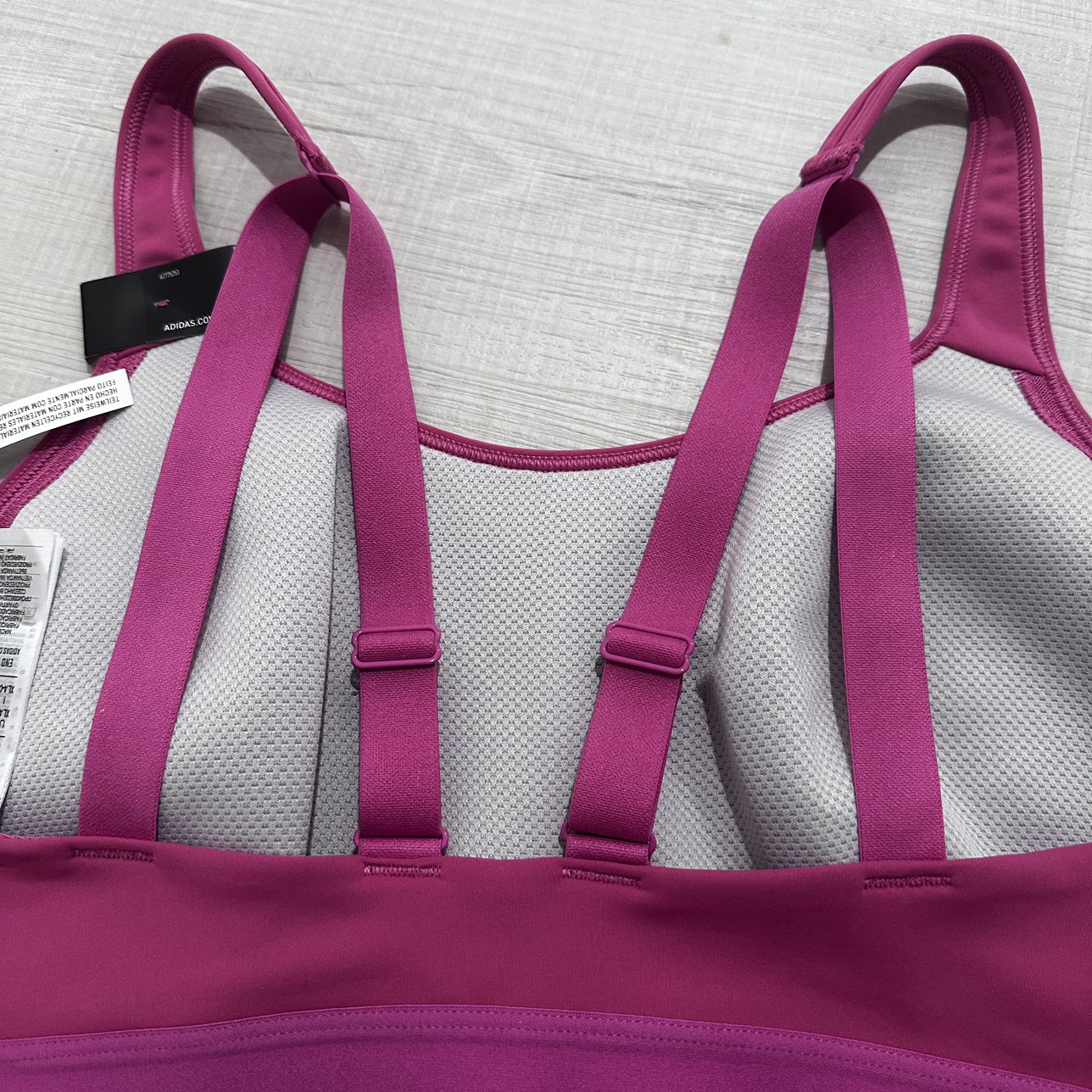 NWT Adidas TLRD Move High Support Bra in Pink image indicator(5)