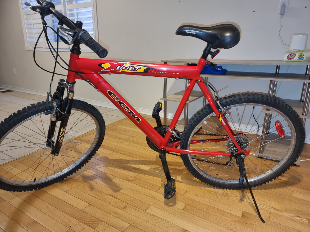 A high-quality 26-inch gear cycle (CCM Volt 26)