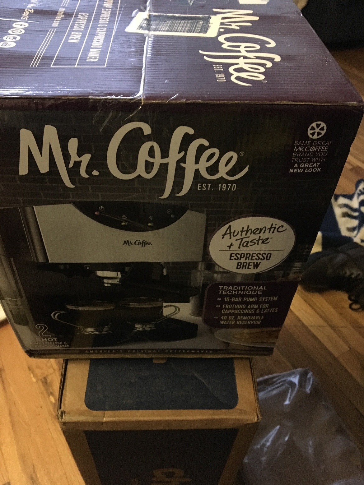 Mr coffe  capuchino 2 shot brand new never open box image indicator(5)