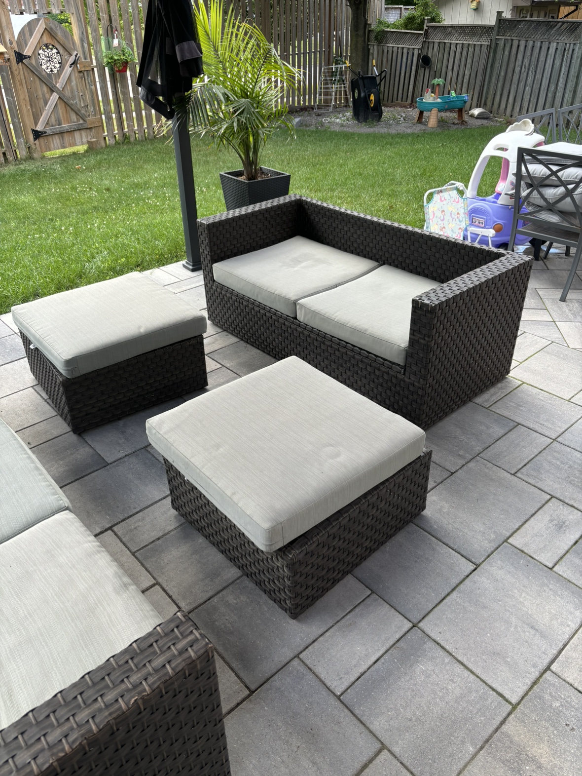 4 piece patio set - photo 3