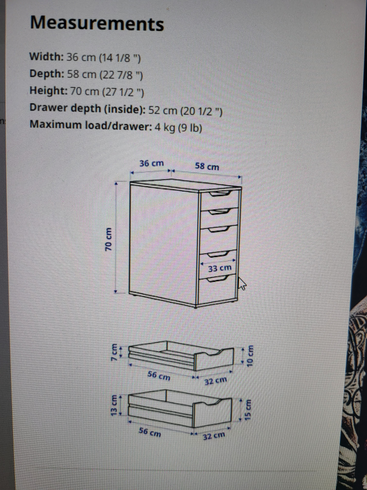 Ikea ALEX drawer new - photo 3