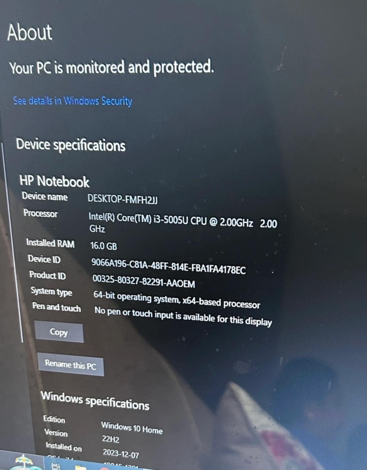 Windows 10 Laptop - 15 inch, 16 GB Ram, 512GB, - photo 2