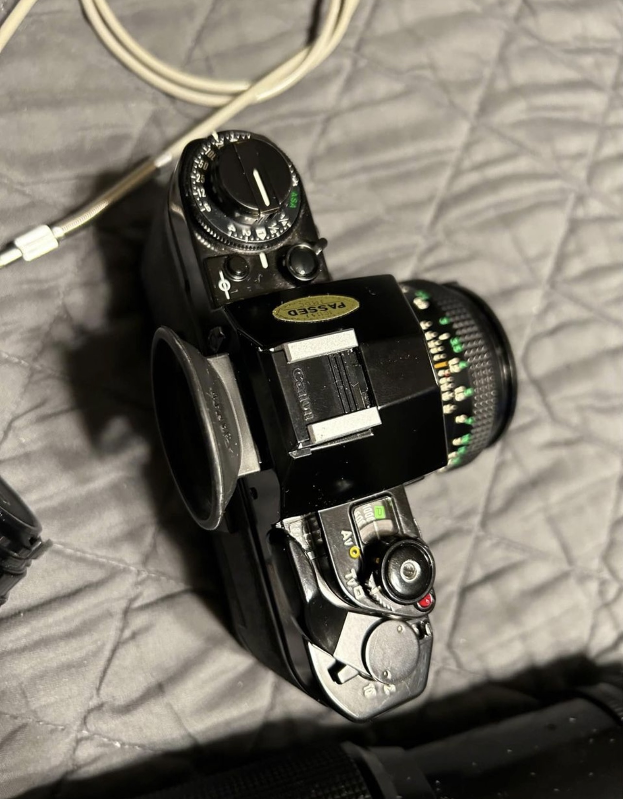 [MINT] - Canon A-1 SLR 35mm Film Camera with 3 Lens image indicator(5)