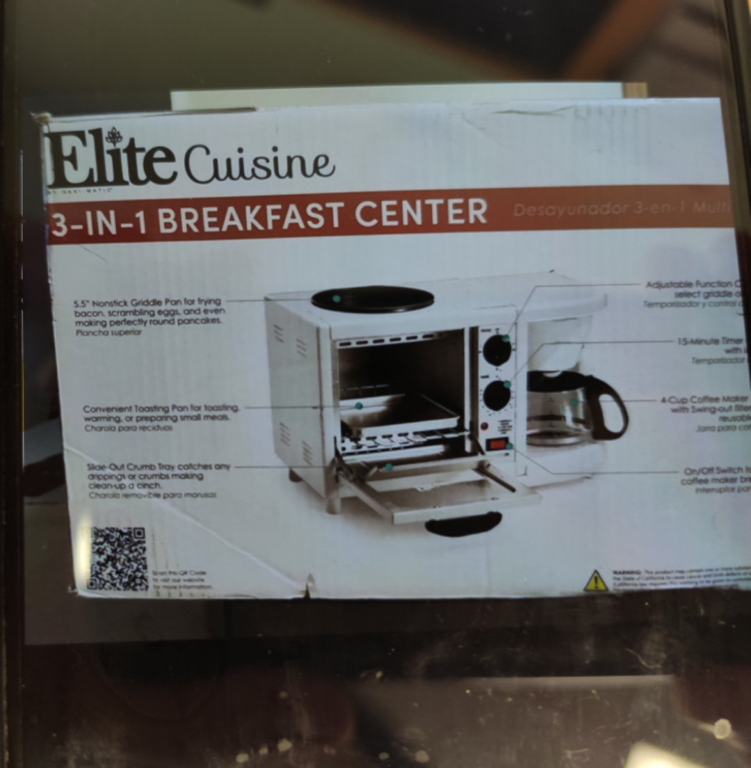 3 in 1 toaster and coffee - photo 3