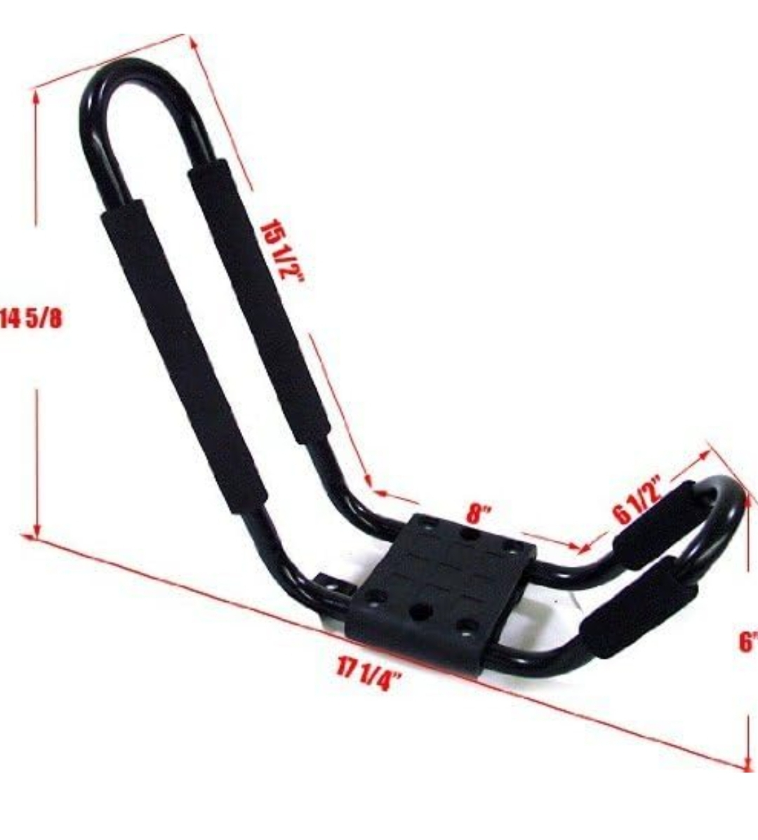 TMS J-Bar Rack HD Kayak Carrier Canoe Boat Surf image indicator(8)