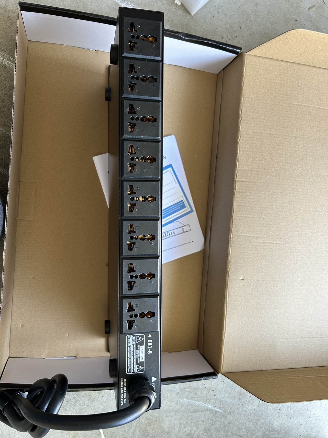 Power Conditioner,9-Outlet Rack Mount Power Sequencer - photo 4