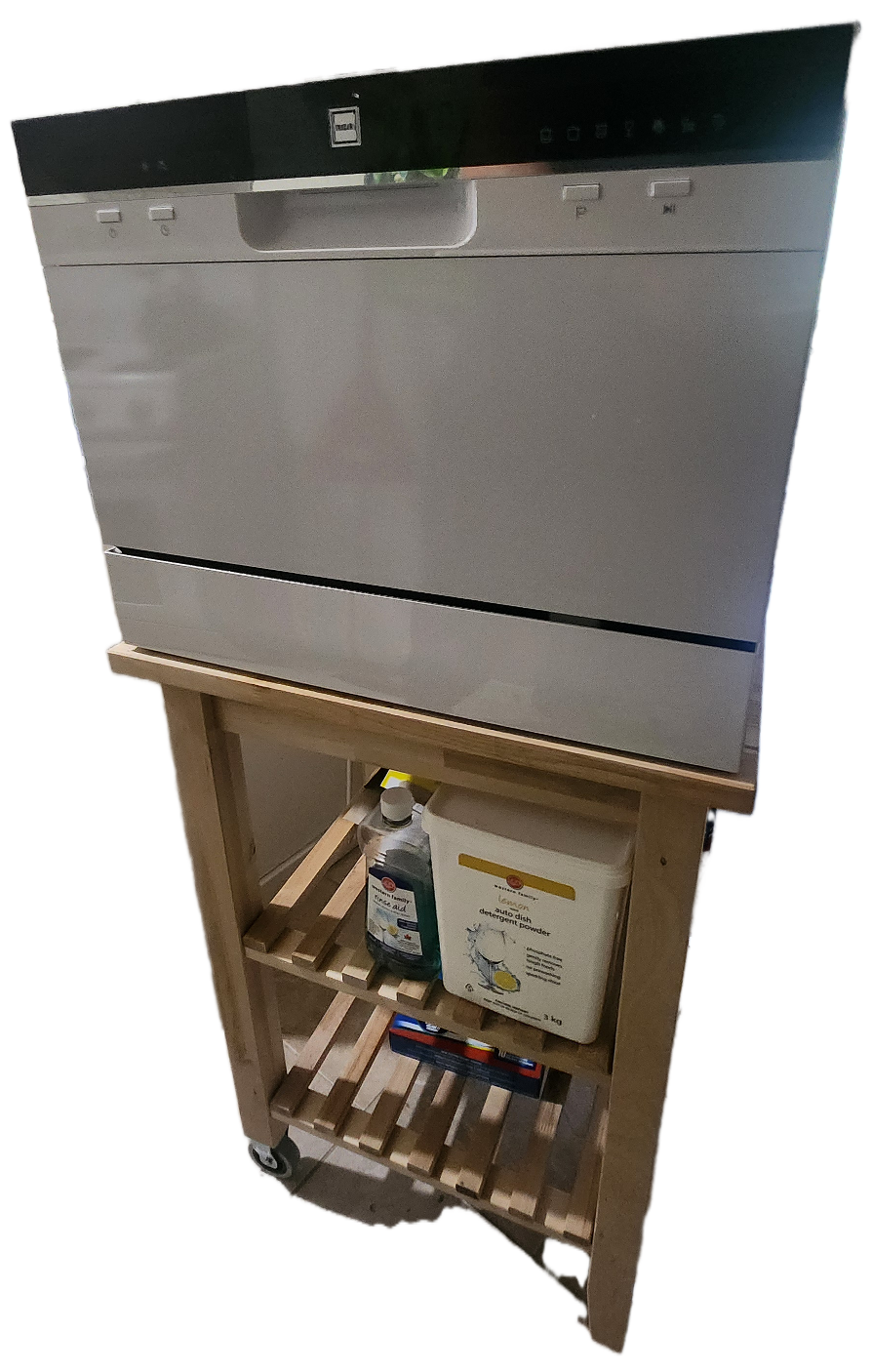 RCA Countertop Dishwasher & Ikea BEKVÄM Cart image indicator(3)