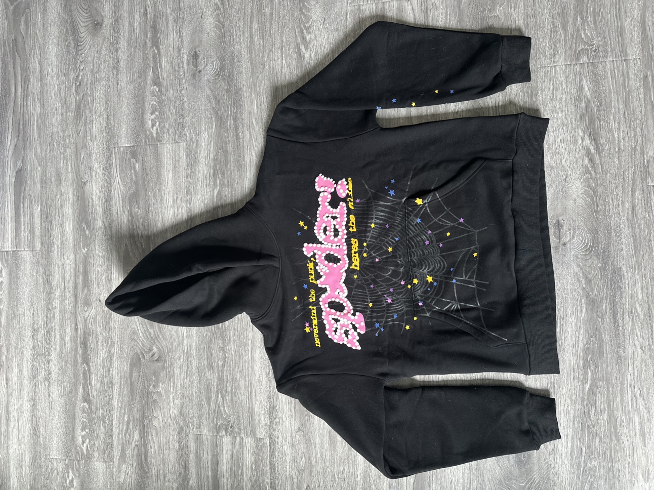 Black V2 SP5DER Hoodie - photo 3