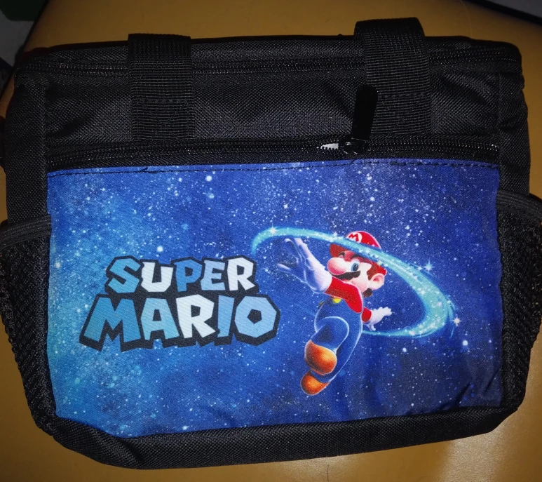 NEW!   Super Mario (Knapsack, Lunch Bag & Baseball Cap) ALL for image indicator(3)