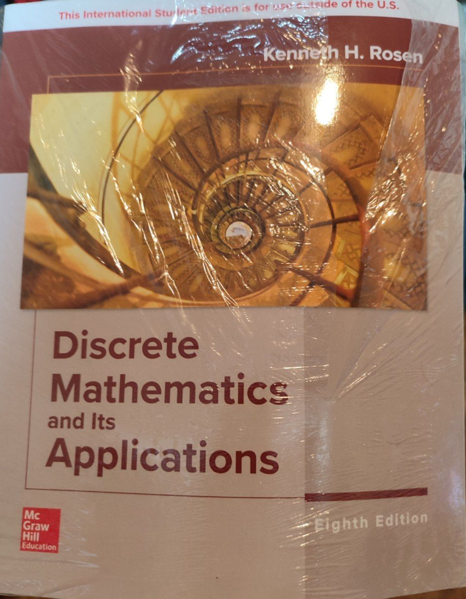 Discrete Mathematics Textbook, Kenneth H Rosen