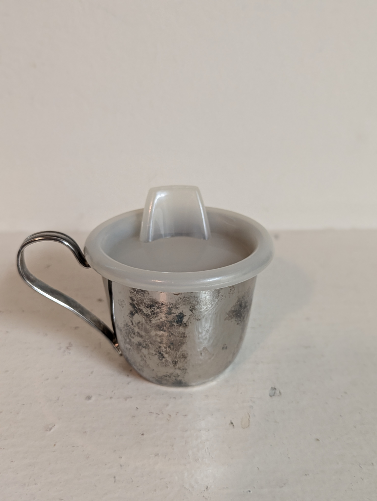 Vintage Duckling Baby Sippy Cup image indicator(2)