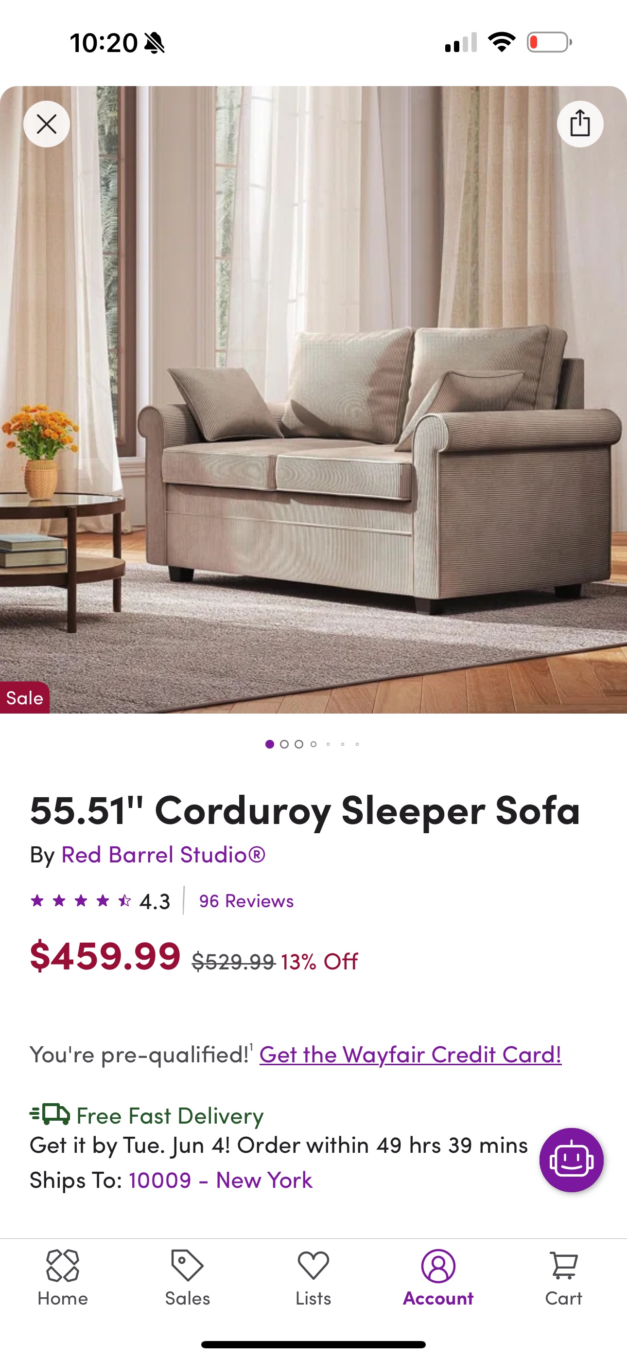 Brand new Sleeper Couch - photo 5