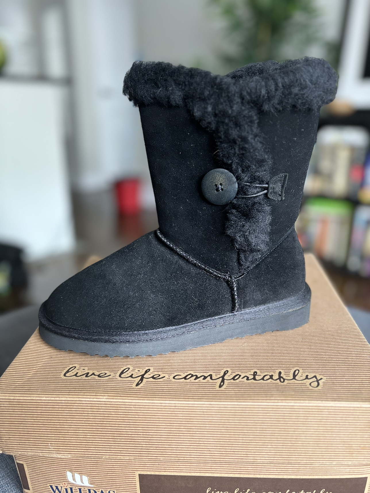 Winter boots, Snow boots, Wool boots, Leather boots image indicator(2)