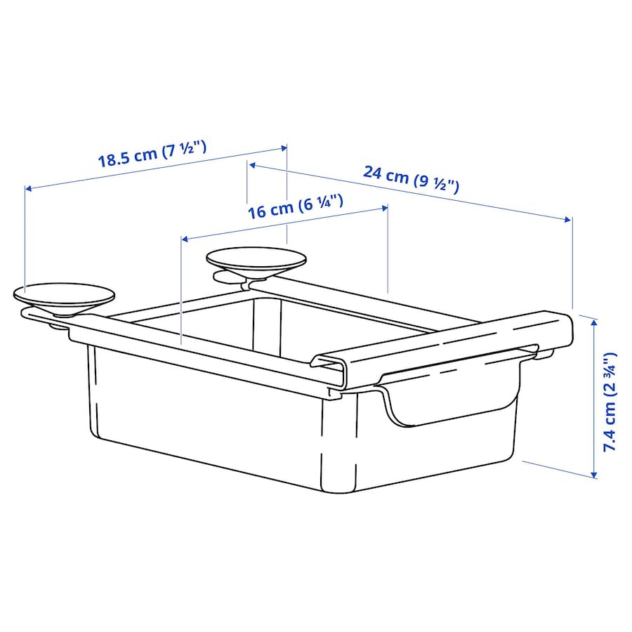 Storage box for fridge - photo 3