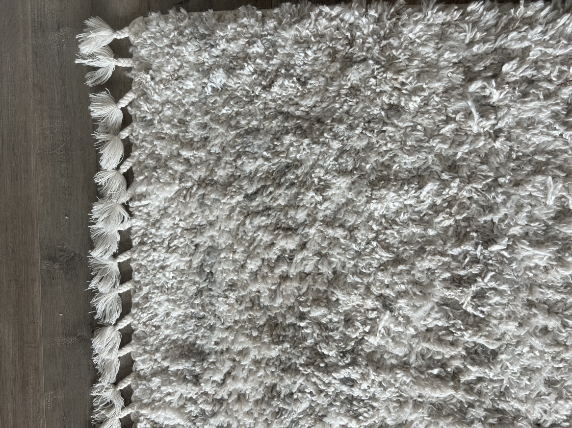8x10 White Shag Area Rug - photo 2