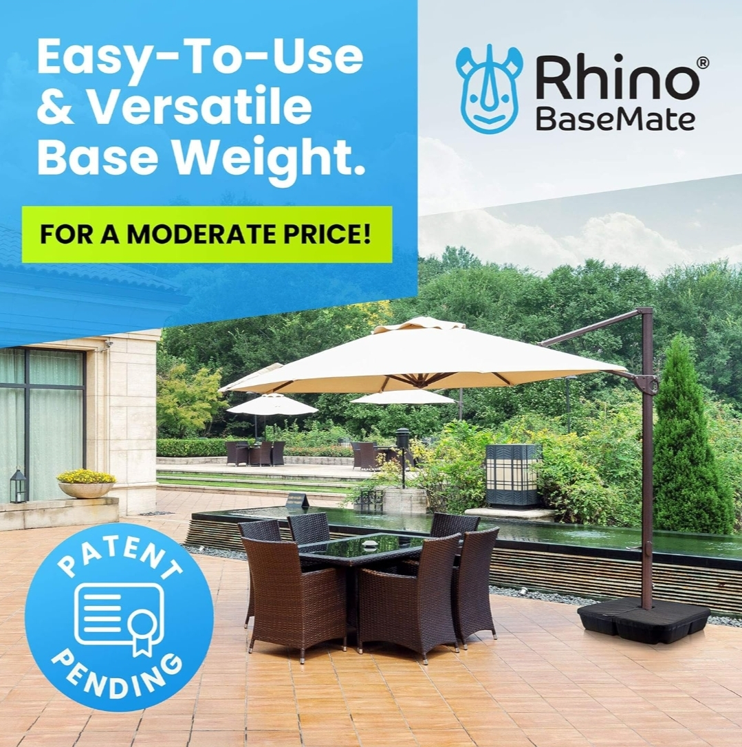 Rhino BaseMate Patio Umbrella Base Weights up to 200 Lb - photo 2