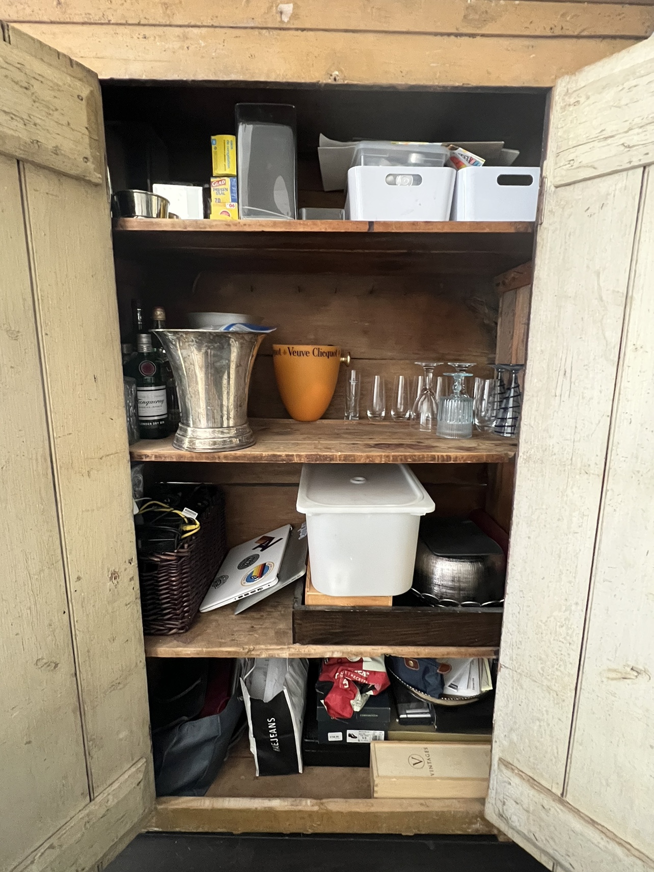 Antique Wooden Armoire - photo 2