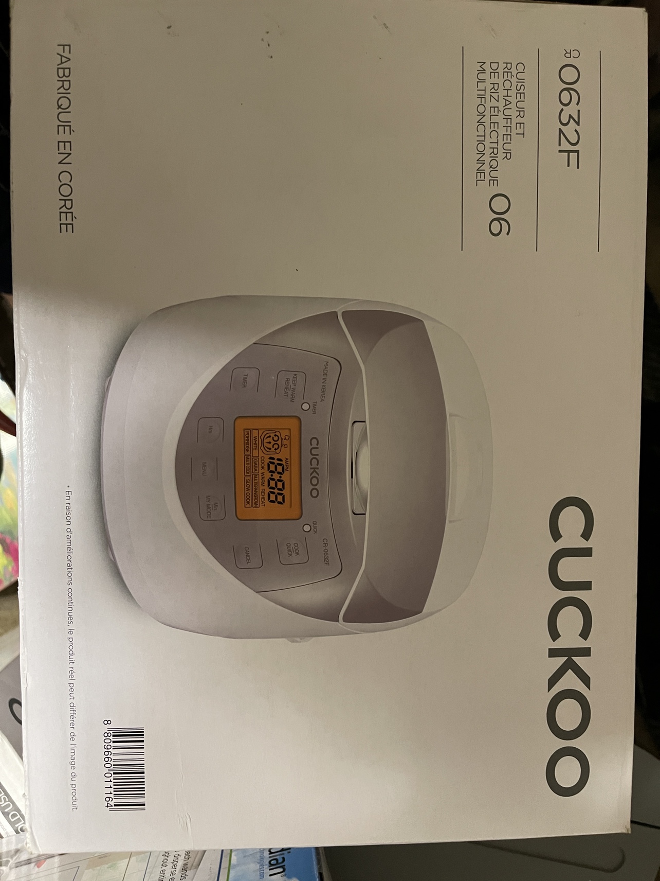 cuckoo rice cooker 🧡