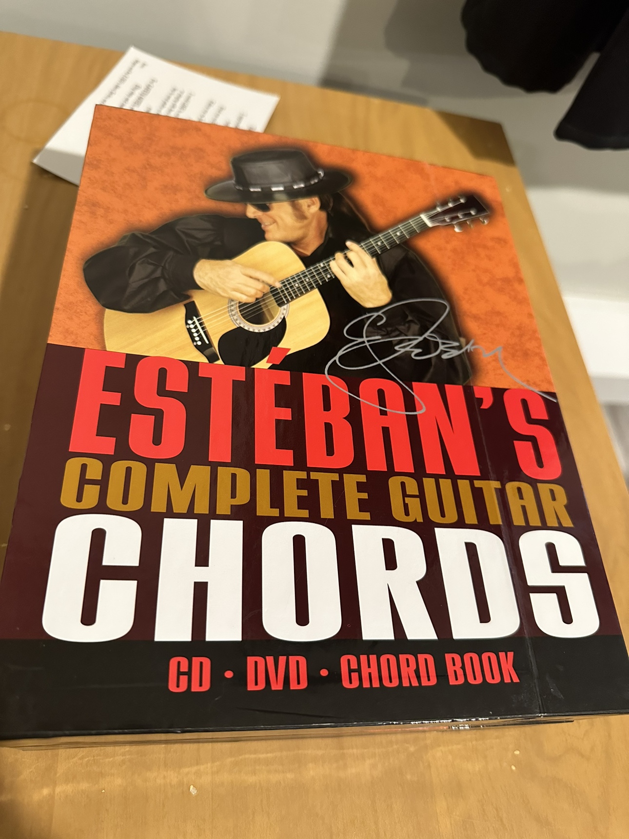 Esteban’s Complete Guitar Chords (CD - DVD - Chord book)