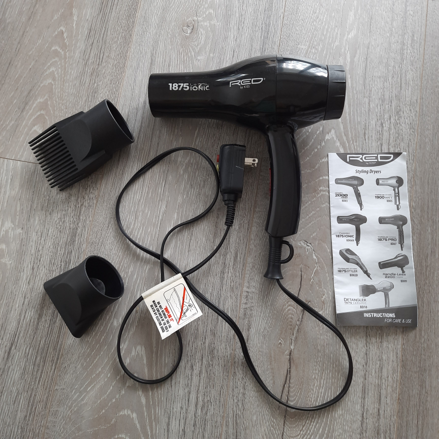 Red by Kiss Hair Blow Dryer thumbnail