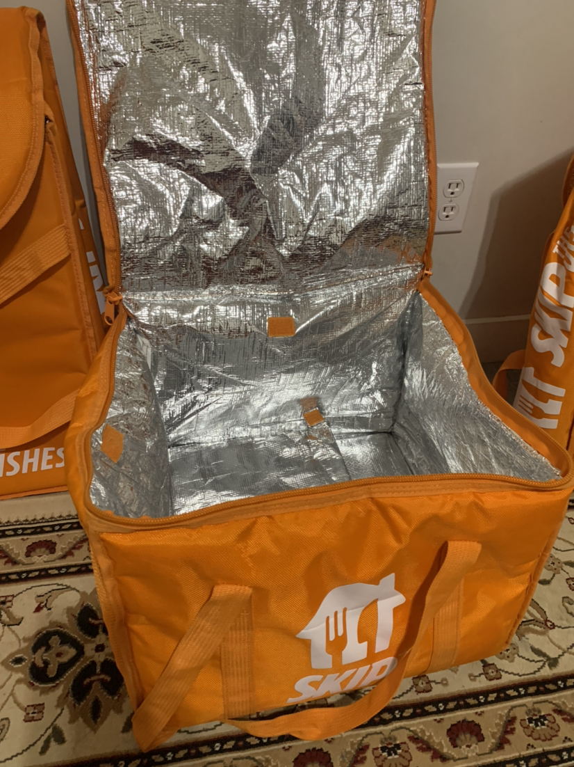 Skip the Dishes bag food