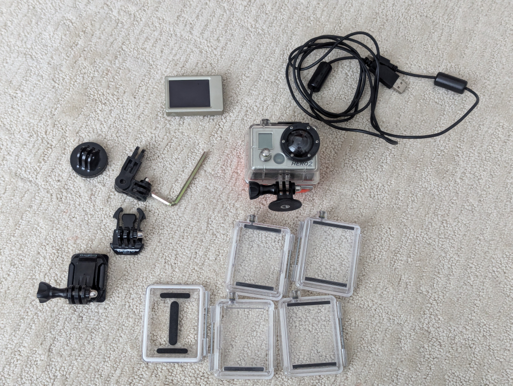 GoPro Hero2 + accessories - photo 2