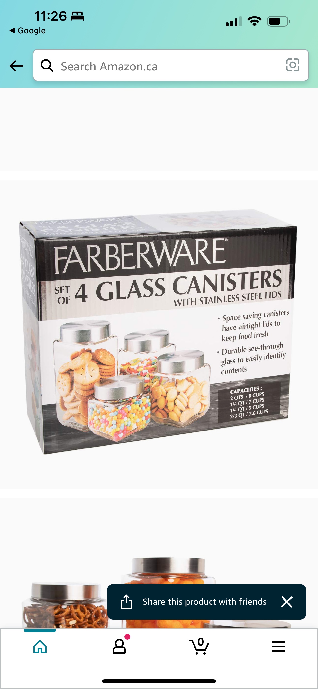 4 Glass Canister - photo 4
