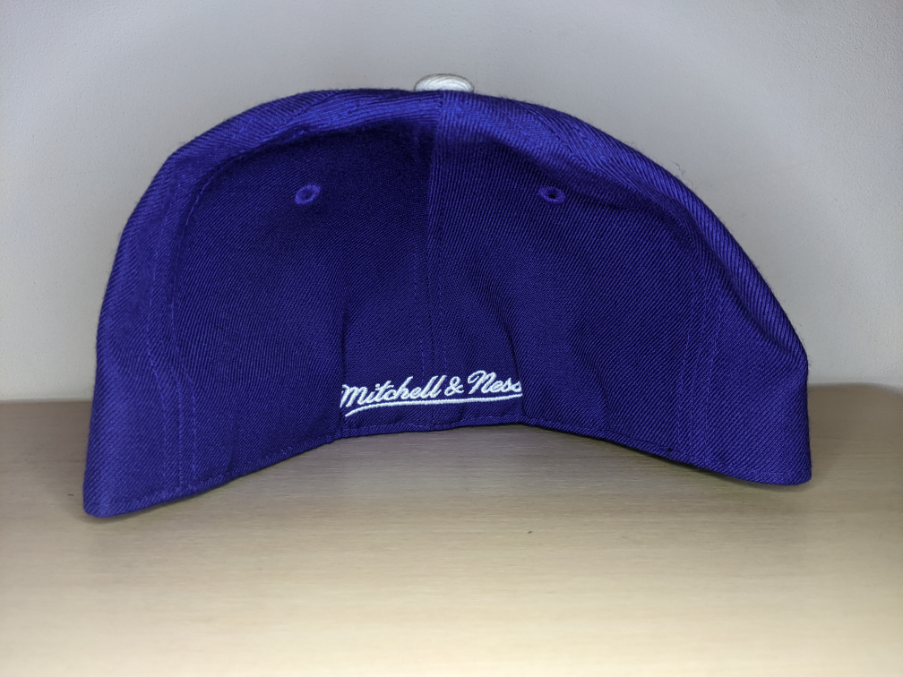 Raptors NBA HWC Mitchell & Ness Fitted Hat Cap Size 7 5/8 image indicator(2)