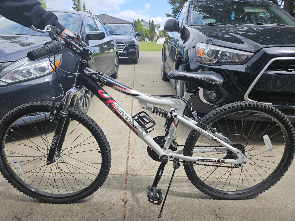 suspension mountain bike