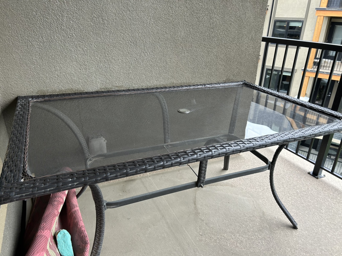 Patio Table for 6 (Table Only)