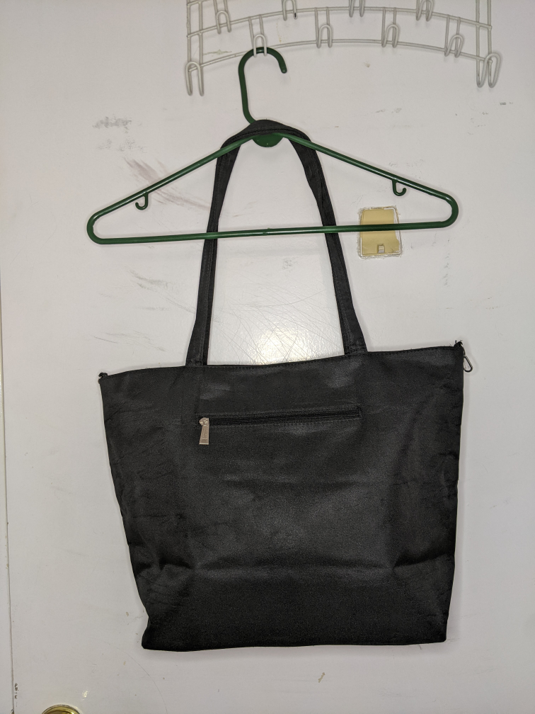 Kate Spade Waterproof Shoulder Bag Purse Zipper Black Vintage image indicator(2)