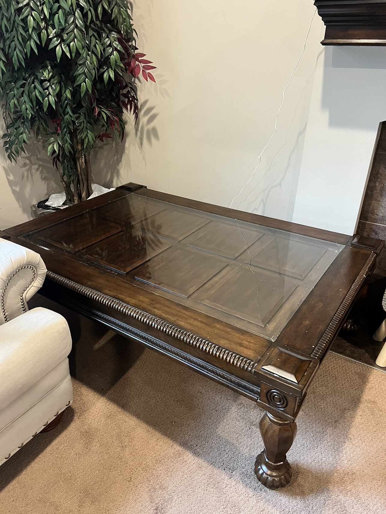 Coffee table & 2 side tables