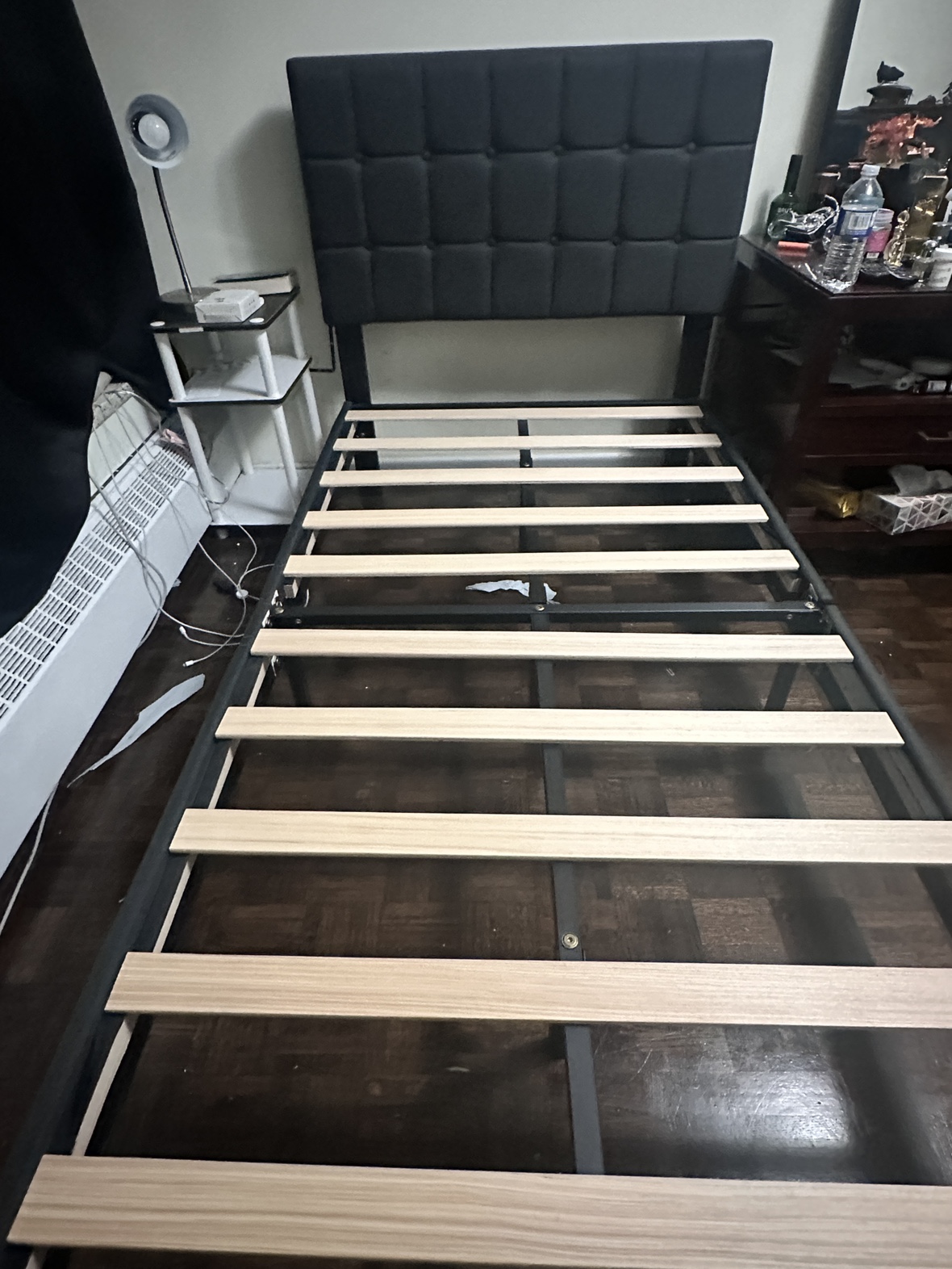 Moving sale! Twin bed frame and mattress. - photo 5