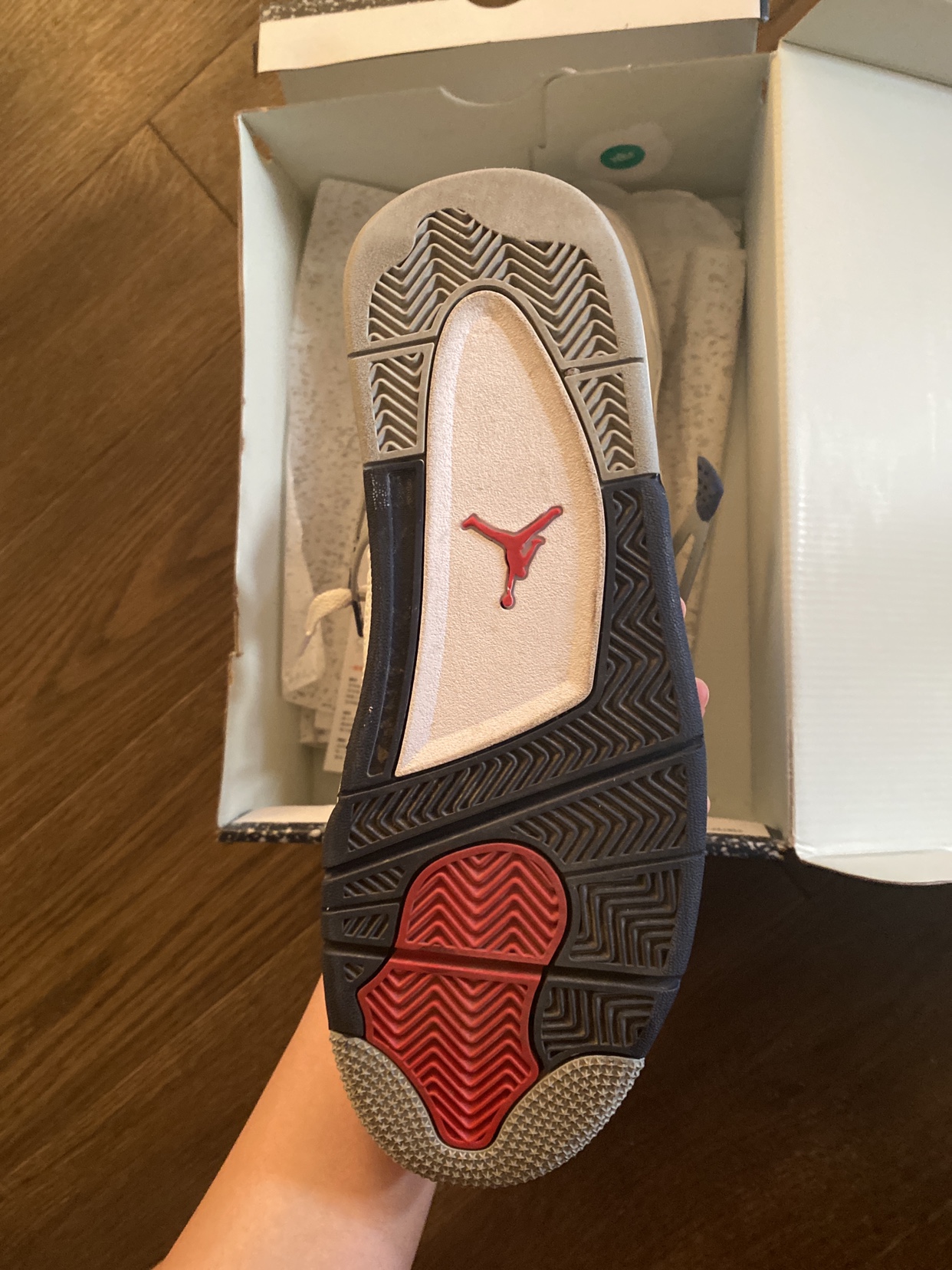 Jordan 4s Midnight navy - photo 3