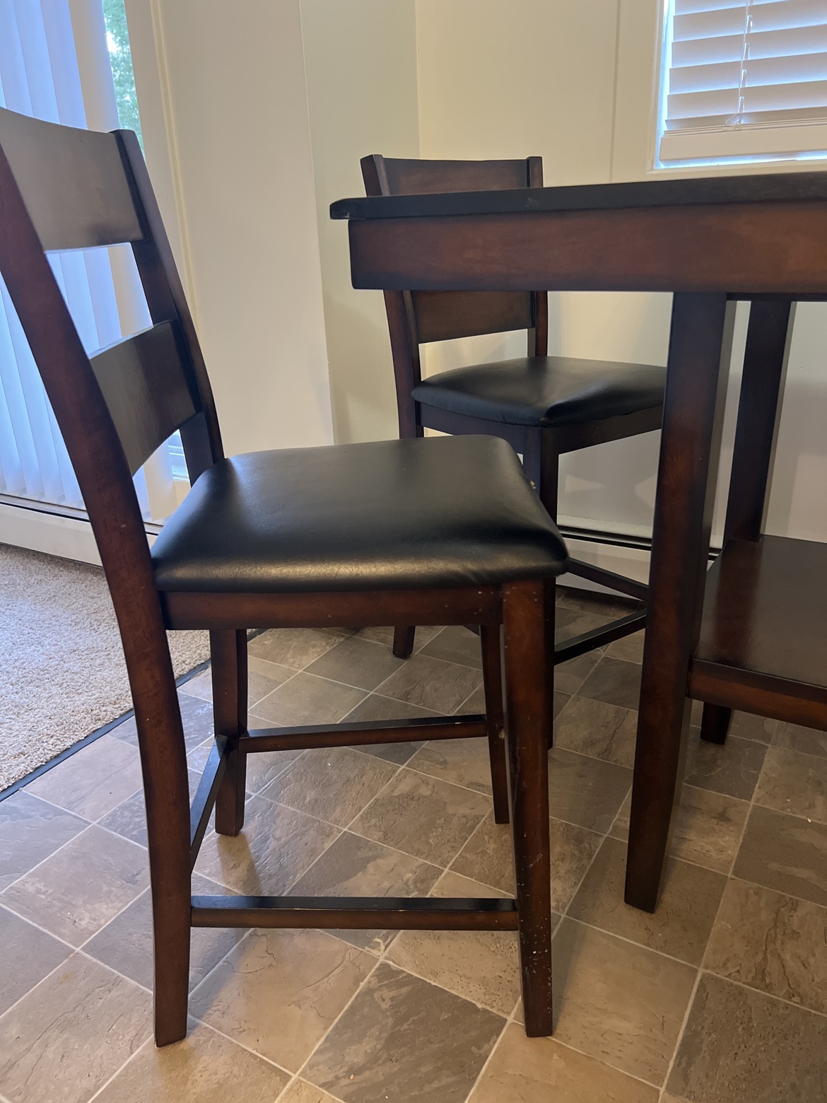 Dining table with 3 chairs - photo 2