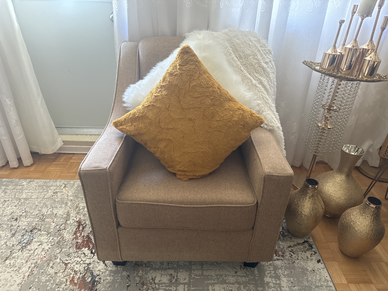 3 set beige couch - photo 3