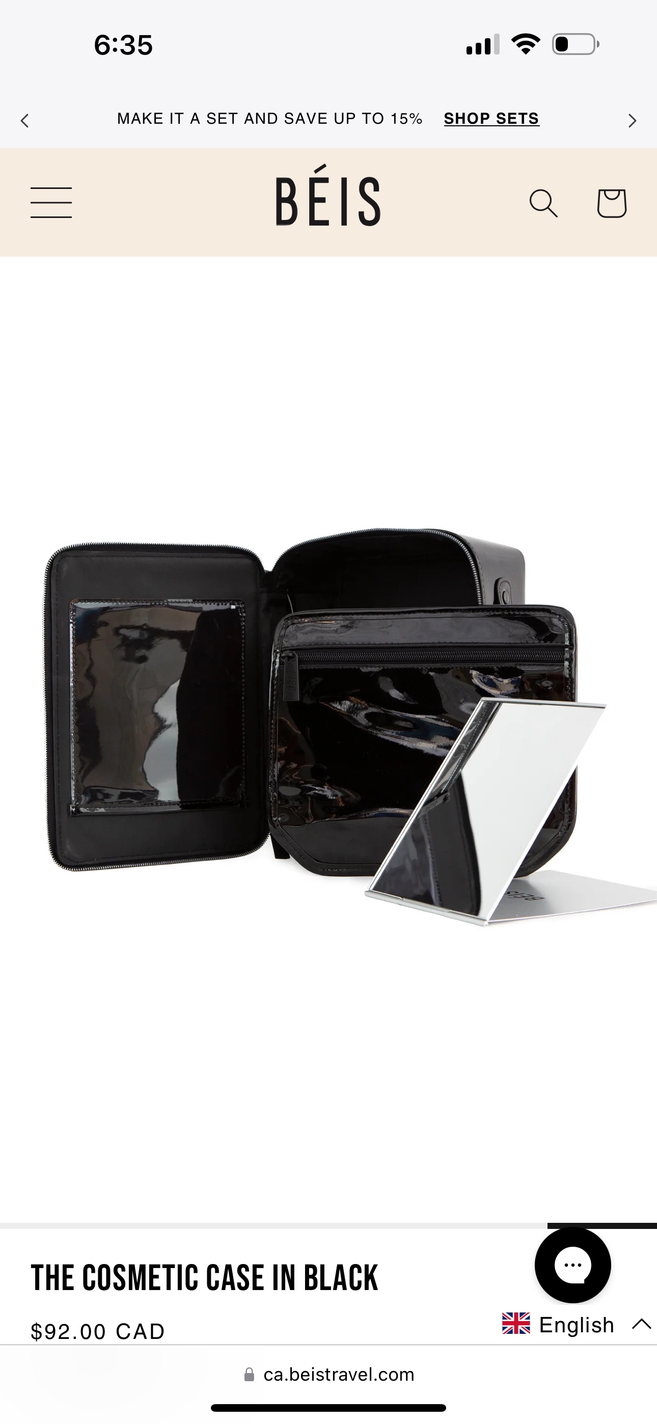 Beis The Cosmetic Case - photo 2