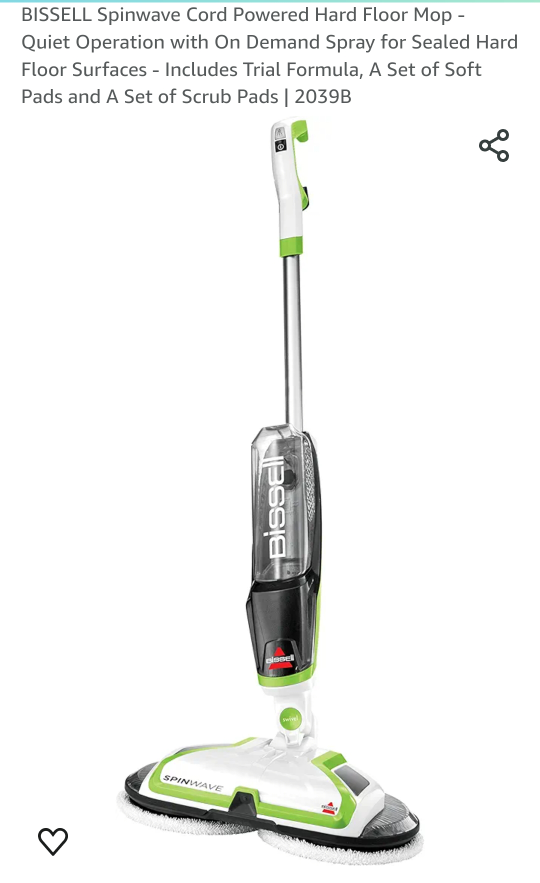 Moving sale!! Bissell hard floor mop thumbnail
