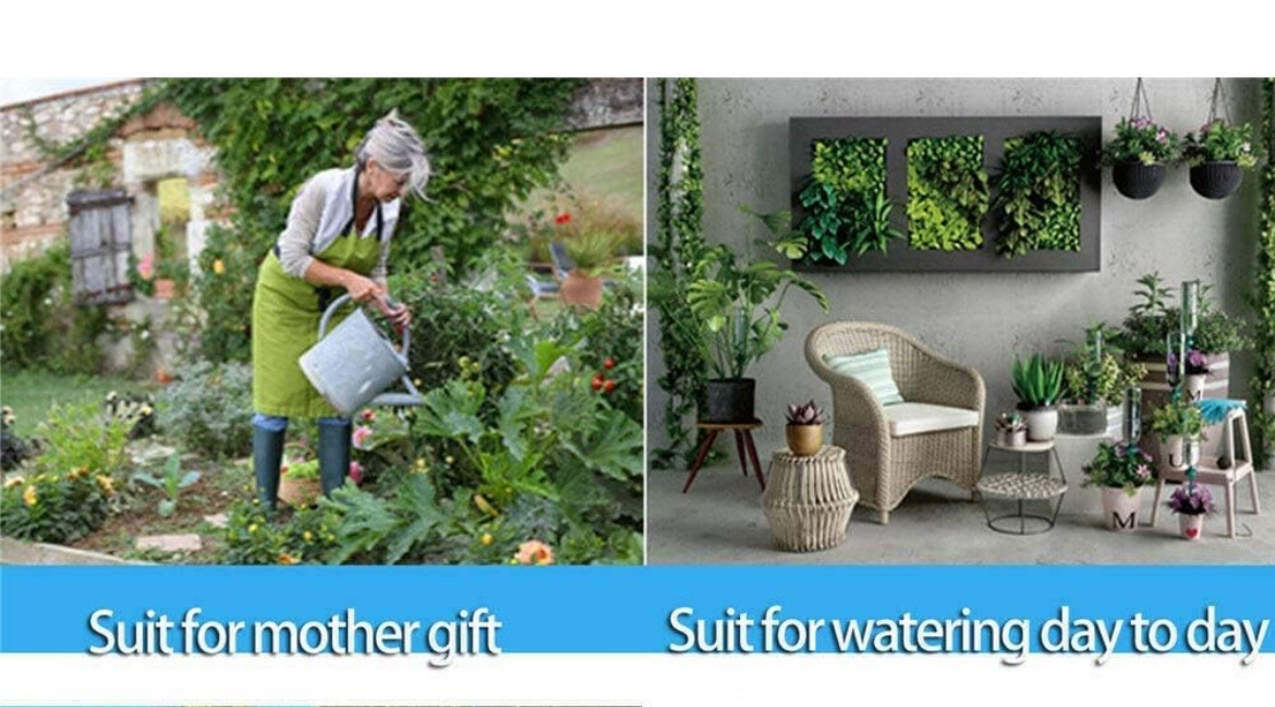 New pack 12Pcs Plant Water Funnel Flower Drip Spikes Automatic image indicator(4)