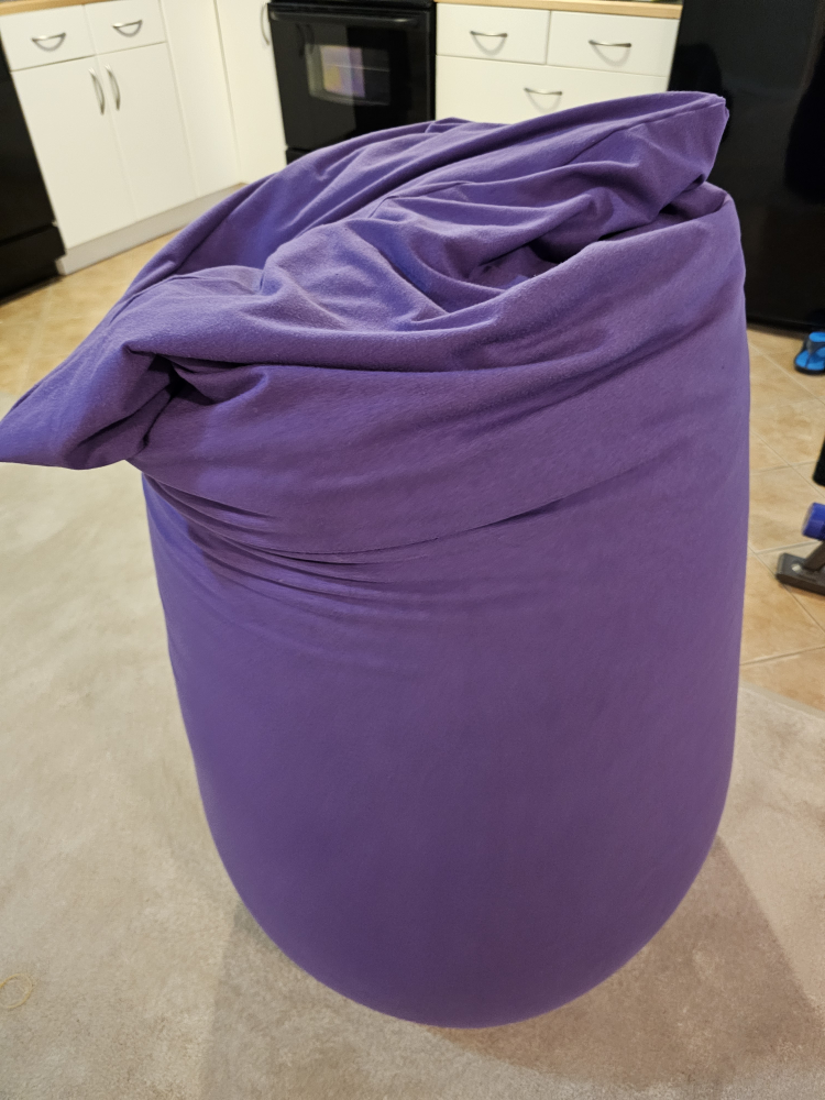 Yogibo Max purple bean bag - photo 4