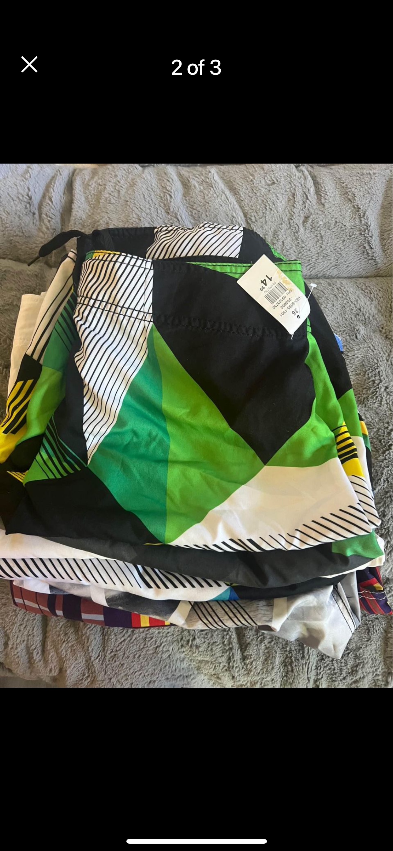 Mens surf shorts and cargo shorts image indicator(2)