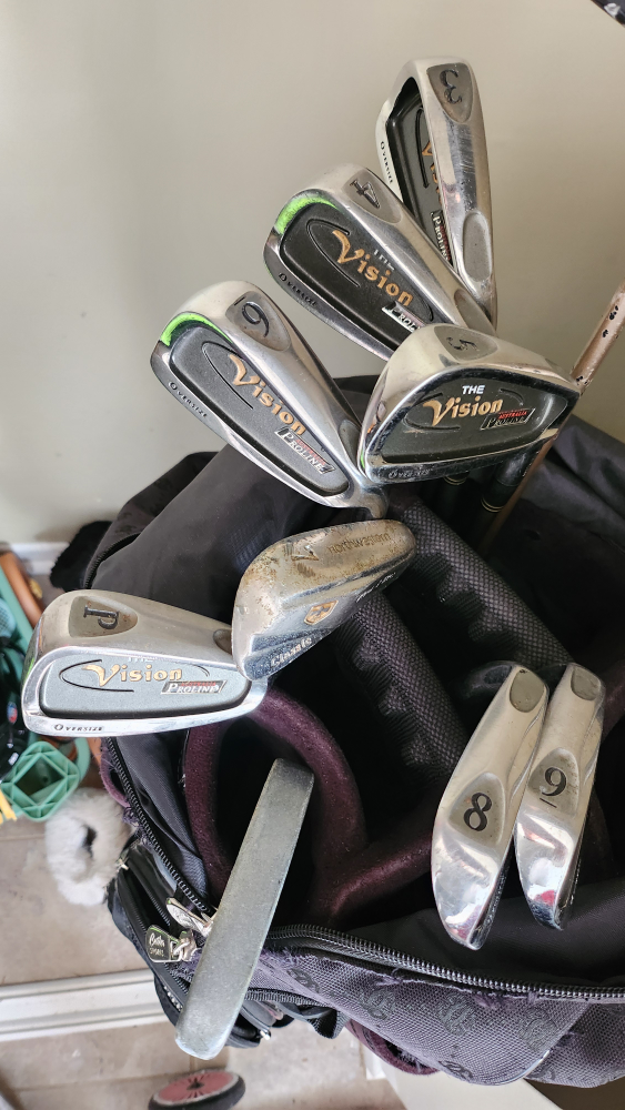 men's golf club and bag - photo 3