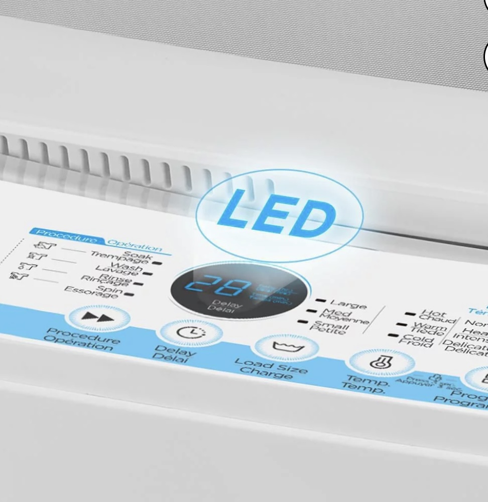 COMFEE 1.8 Cu. Ft. Portable Washing Machine image indicator(6)