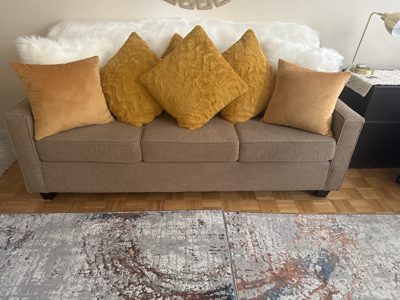 3 set beige couch - photo 2