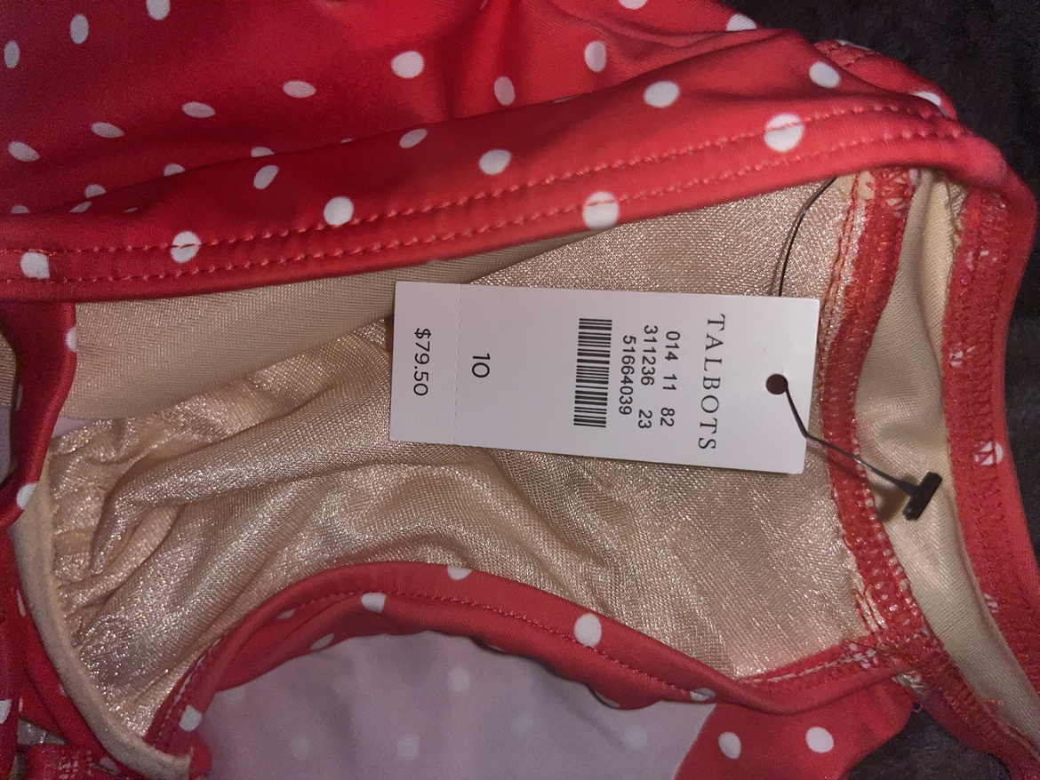 BNWT TALBOTS BATHING SUIT image indicator(9)