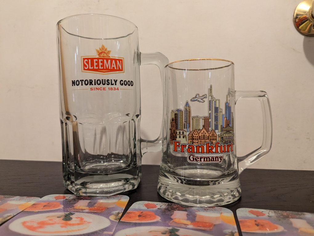 Collection of 6 Beer Mugs image indicator(2)