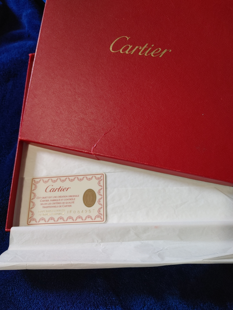 large silk Cartier scarf image indicator(4)