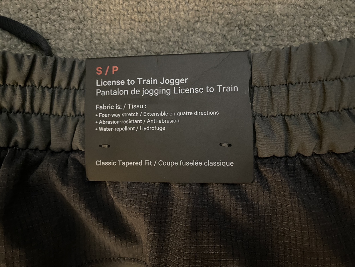 NEW WITH TAGS Lululemon license to train joggers - photo 5
