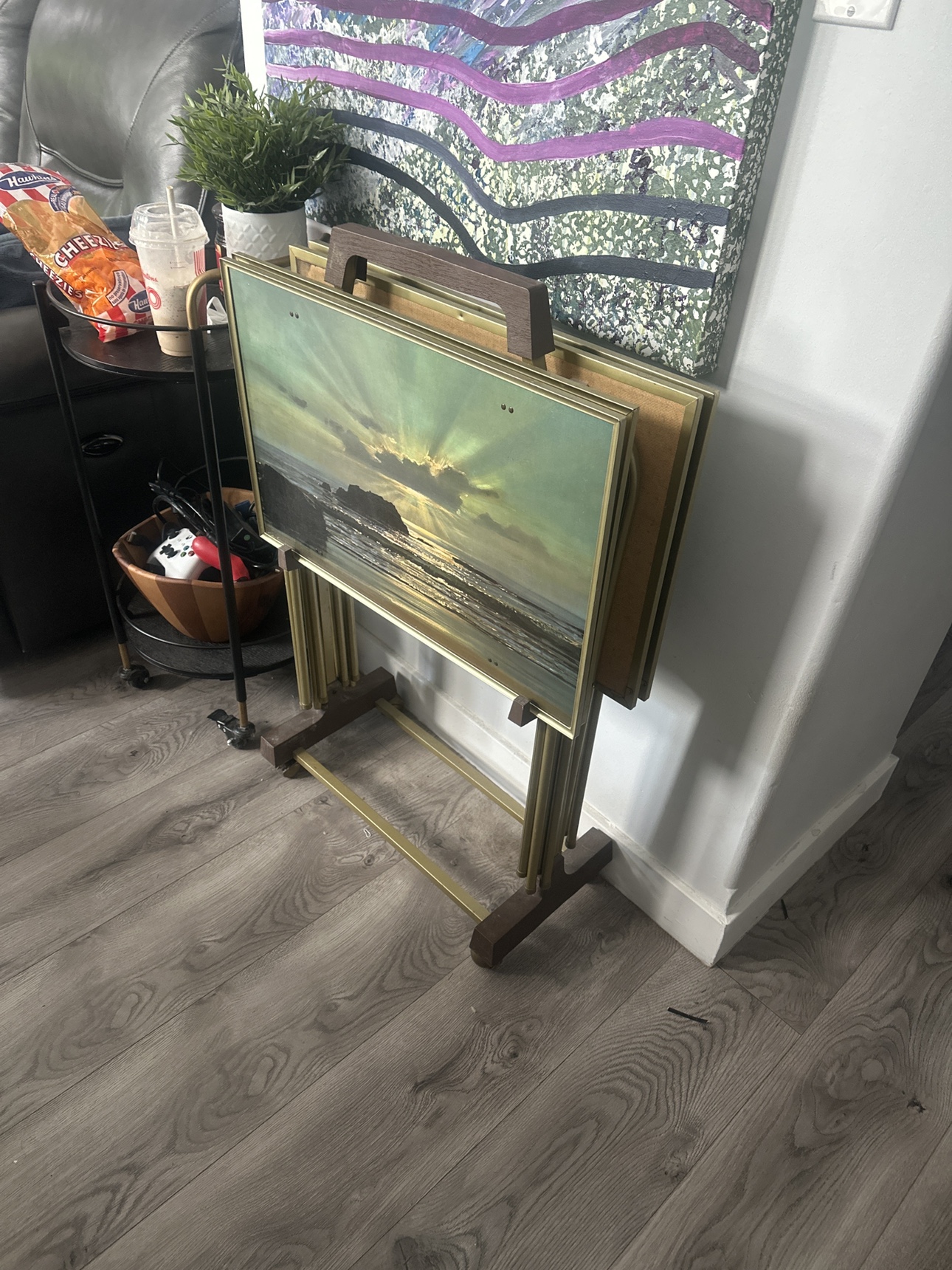 Vintage TV trays