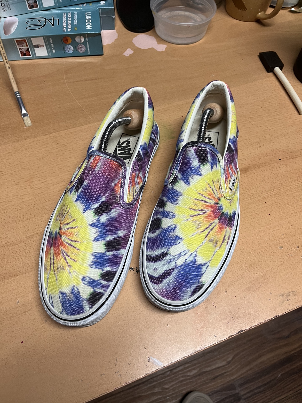 vans tie-dye